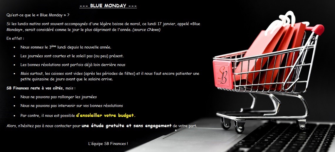 Pour le Blue Monday, ensoleillez votre budget !